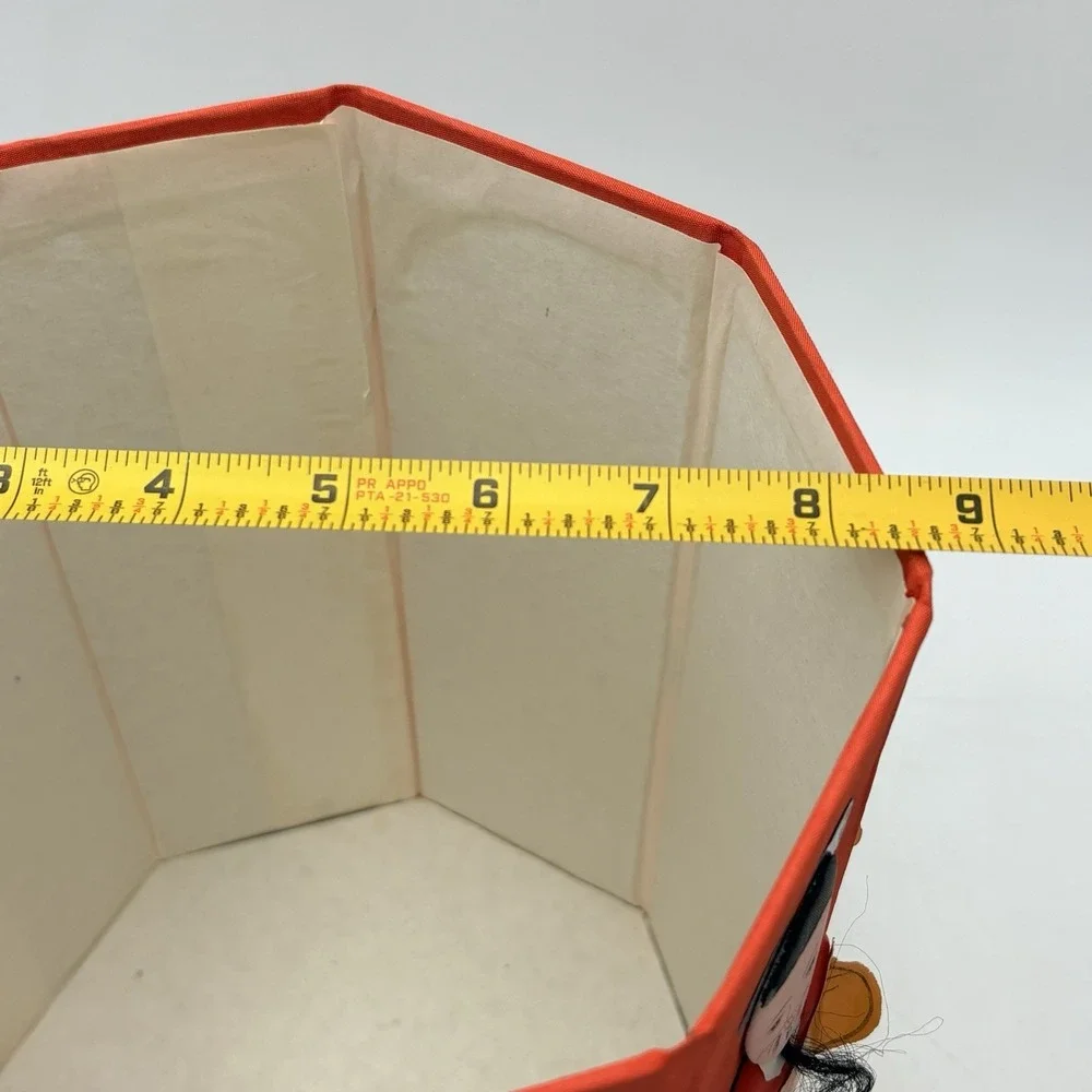 Vintage rare Silk & Paper Asian Chinese Folding Waste‎ Paper Basket